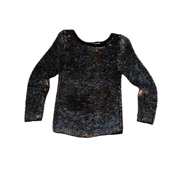Alberto Makali Tops - ALBERTO MAKALI SEQUIN SWEATER SIZE MEDIUM
